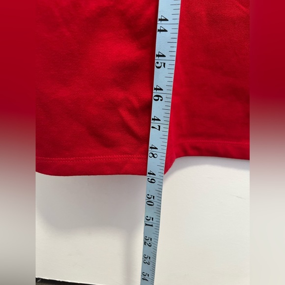 NWT Tommy Hilfinger women sweatshirt red dress - Picture 14 of 16
